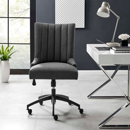 Harrington Channel Tufted Fabric Office Chair