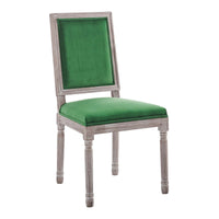 Murphy French Vintage Performance Velvet Dining Side Chair