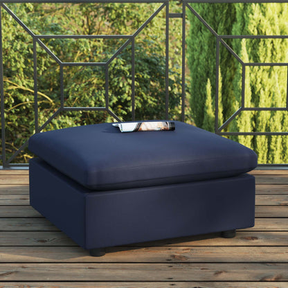 Nikora Overstuffed Outdoor Patio Ottoman