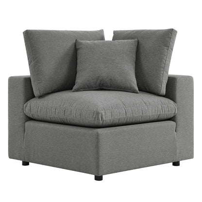 Nikora Overstuffed Outdoor Patio Corner Chair