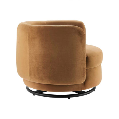 Garnett Performance Velvet Performance Velvet Swivel Chair