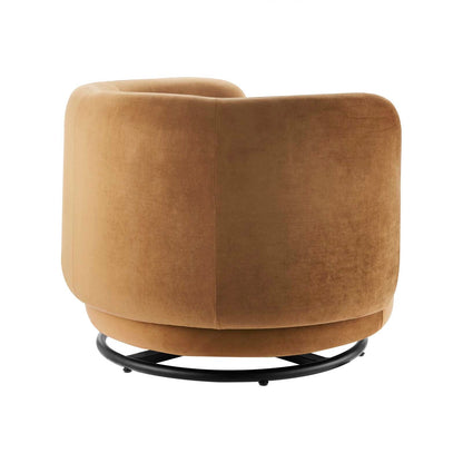 Garnett Performance Velvet Performance Velvet Swivel Chair