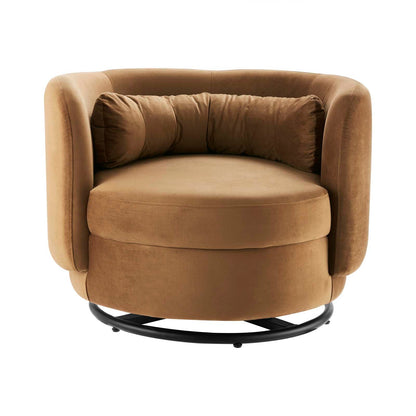 Garnett Performance Velvet Performance Velvet Swivel Chair