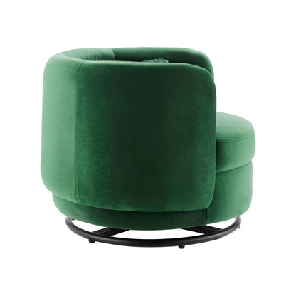 Garnett Performance Velvet Performance Velvet Swivel Chair