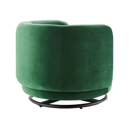 Garnett Performance Velvet Performance Velvet Swivel Chair