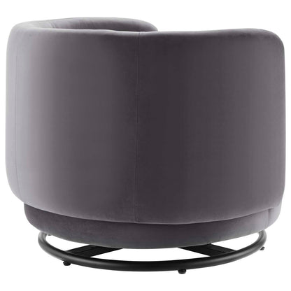 Garnett Performance Velvet Performance Velvet Swivel Chair