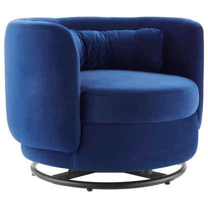 Garnett Performance Velvet Performance Velvet Swivel Chair