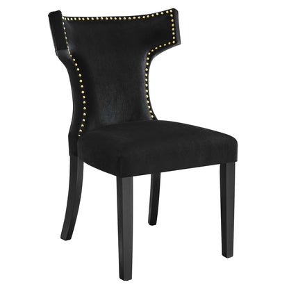 Carri Performance Velvet Dining Chairs - Set of 2
