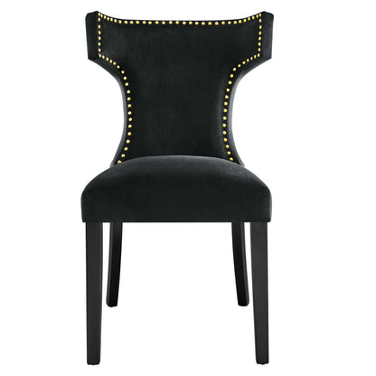Carri Performance Velvet Dining Chairs - Set of 2