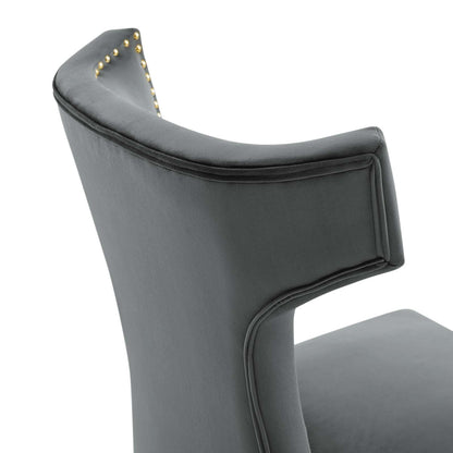 Carri Performance Velvet Dining Chairs - Set of 2