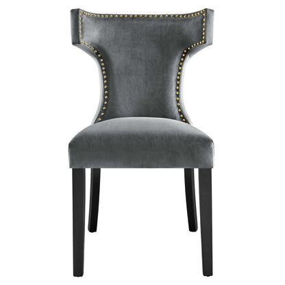 Carri Performance Velvet Dining Chairs - Set of 2