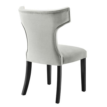 Carri Performance Velvet Dining Chairs - Set of 2