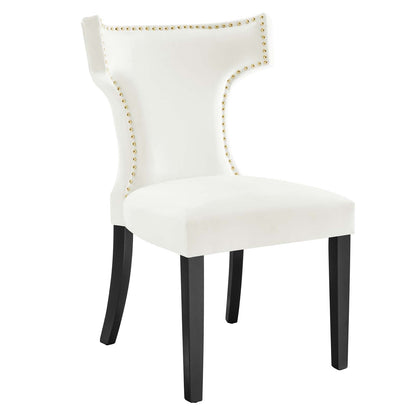 Carri Performance Velvet Dining Chairs - Set of 2