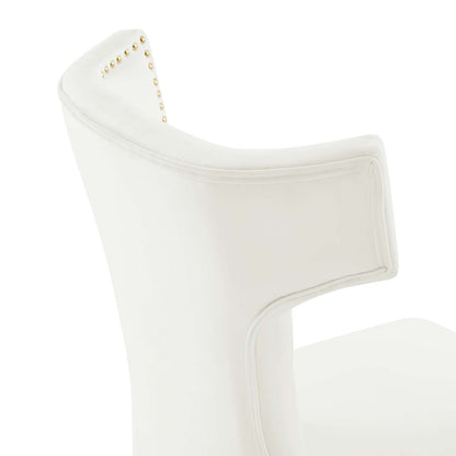 Carri Performance Velvet Dining Chairs - Set of 2
