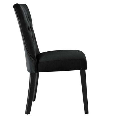 Shiela Performance Velvet Dining Chairs - Set of 2