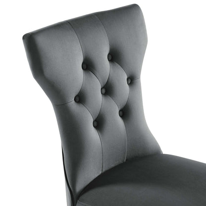 Shiela Performance Velvet Dining Chairs - Set of 2