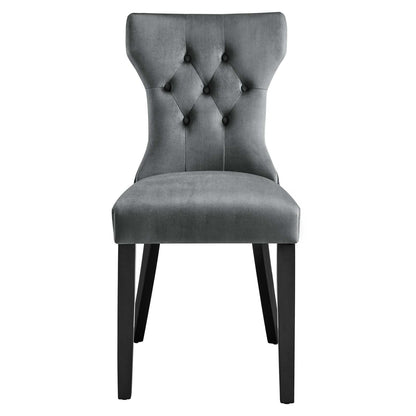 Shiela Performance Velvet Dining Chairs - Set of 2