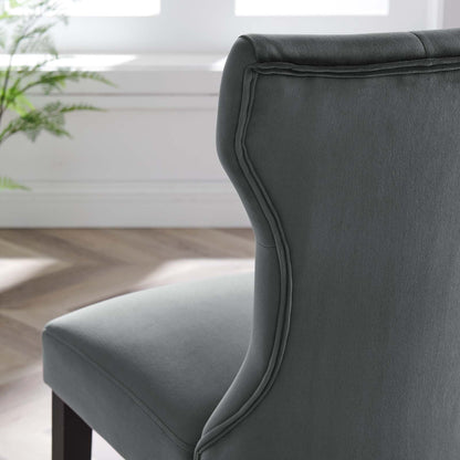 Shiela Performance Velvet Dining Chairs - Set of 2