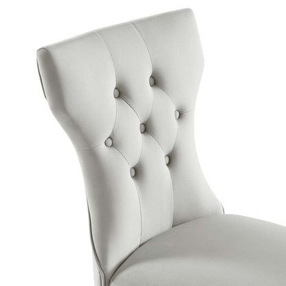 Shiela Performance Velvet Dining Chairs - Set of 2