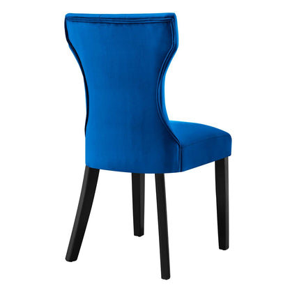 Shiela Performance Velvet Dining Chairs - Set of 2
