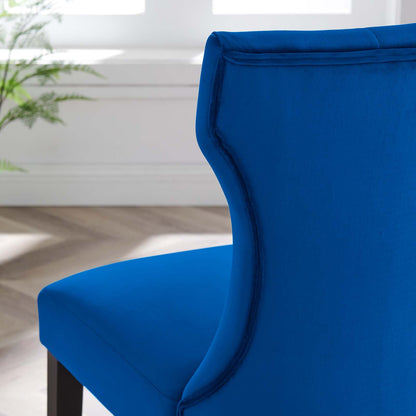 Shiela Performance Velvet Dining Chairs - Set of 2