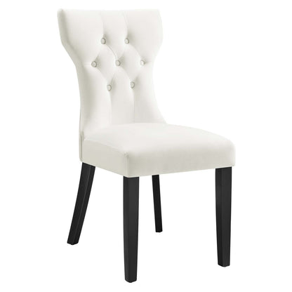 Shiela Performance Velvet Dining Chairs - Set of 2