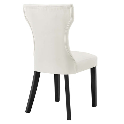 Shiela Performance Velvet Dining Chairs - Set of 2