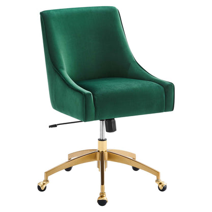 Deissa Performance Velvet Office Chair