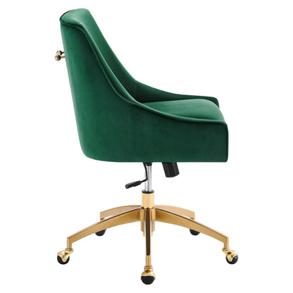 Deissa Performance Velvet Office Chair