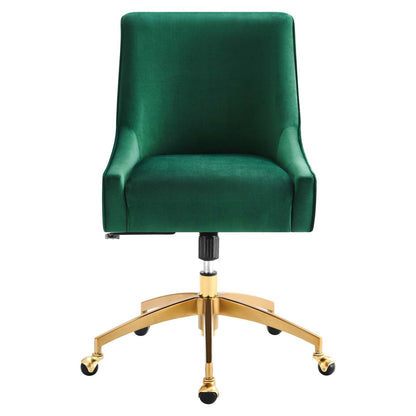 Deissa Performance Velvet Office Chair