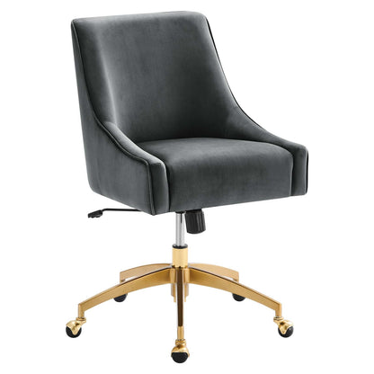 Deissa Performance Velvet Office Chair