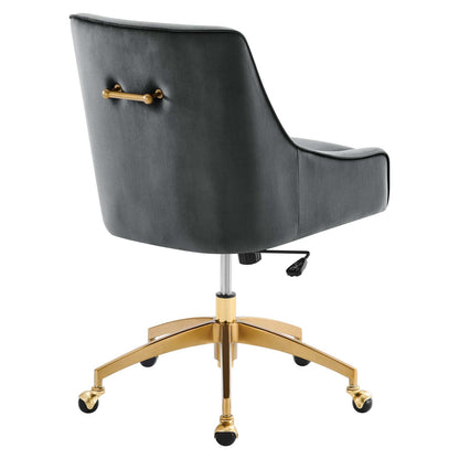 Deissa Performance Velvet Office Chair