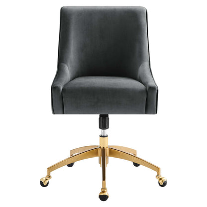 Deissa Performance Velvet Office Chair