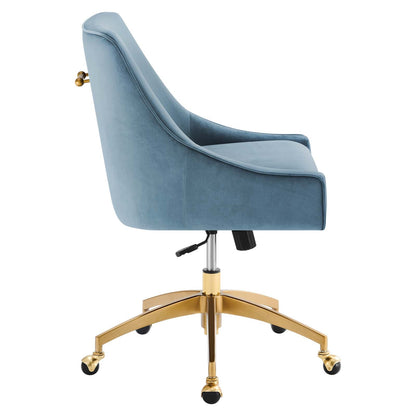 Deissa Performance Velvet Office Chair