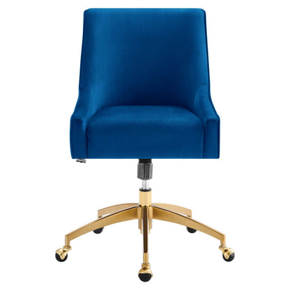 Deissa Performance Velvet Office Chair