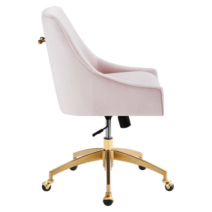 Deissa Performance Velvet Office Chair