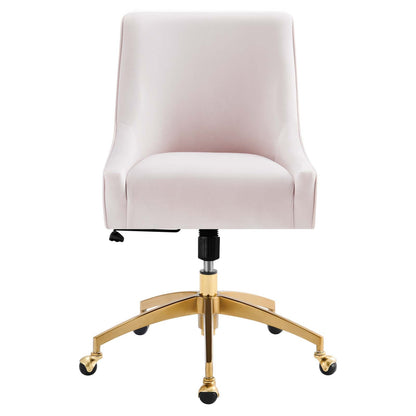 Deissa Performance Velvet Office Chair