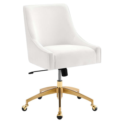 Deissa Performance Velvet Office Chair