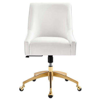 Deissa Performance Velvet Office Chair