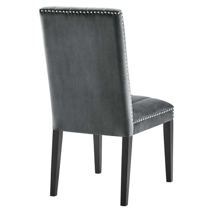 Weaver Performance Velvet Dining Side Chairs - Set of 2