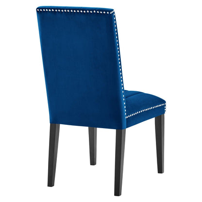 Weaver Performance Velvet Dining Side Chairs - Set of 2