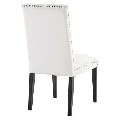 Weaver Performance Velvet Dining Side Chairs - Set of 2