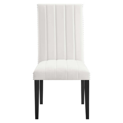 Weaver Performance Velvet Dining Side Chairs - Set of 2