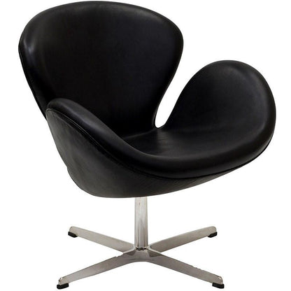 Aileron Leather Lounge Chair - living-essentials