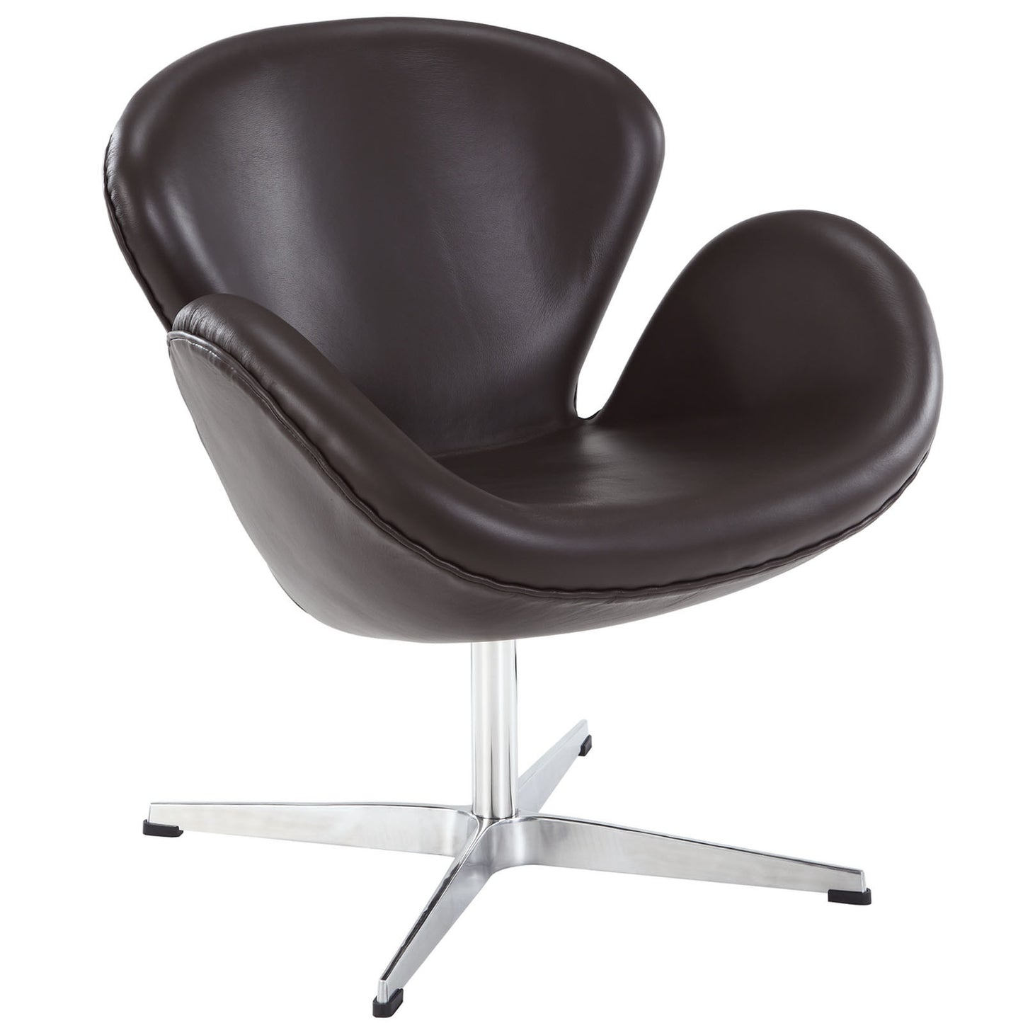 WING LEATHER LOUNGE CHAIR - living-essentials