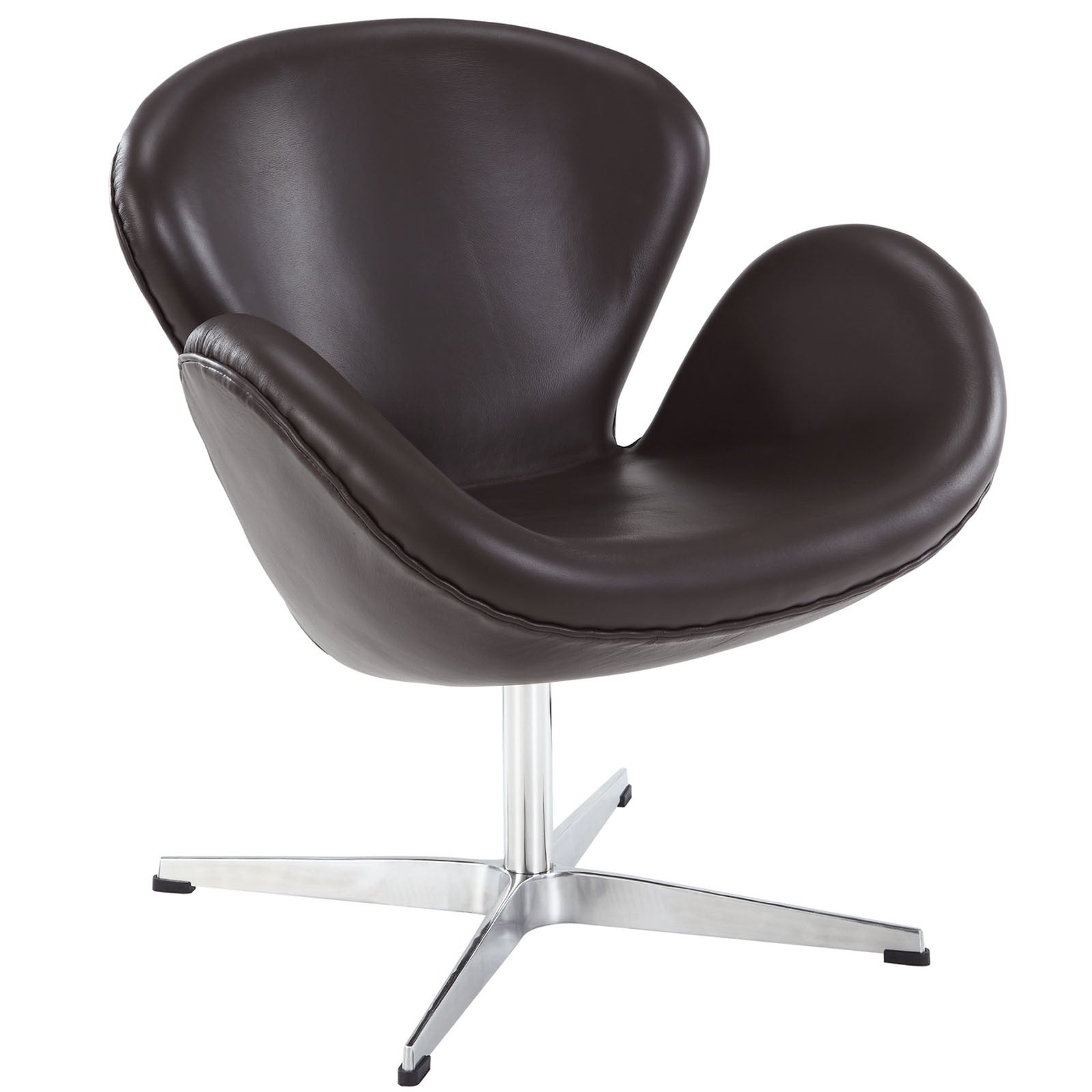 WING LEATHER LOUNGE CHAIR - living-essentials