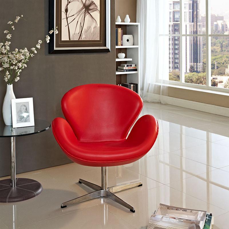 Aileron Leather Lounge Chair - living-essentials