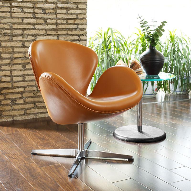 Aileron Leather Lounge Chair - living-essentials