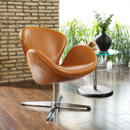 Aileron Leather Lounge Chair - living-essentials