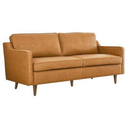 Candice Genuine Leather Sofa